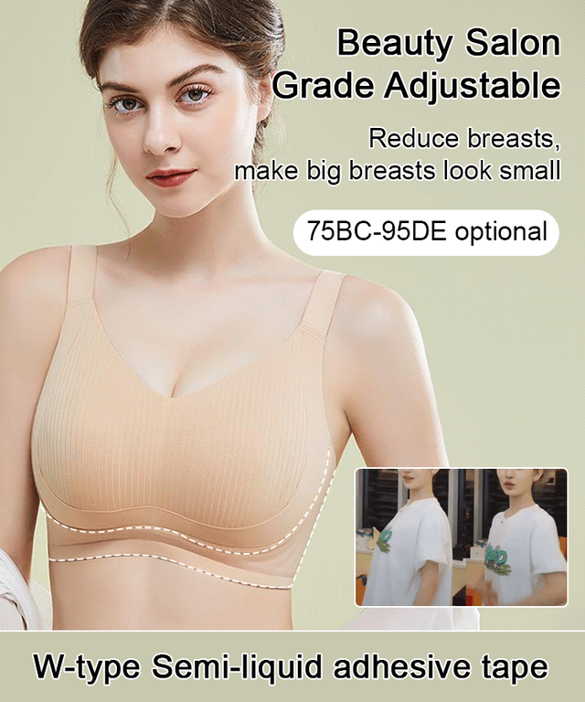 🔥Sale🏆Wire-Free Non-Marking Skin-Friendly Push-Up Bra
