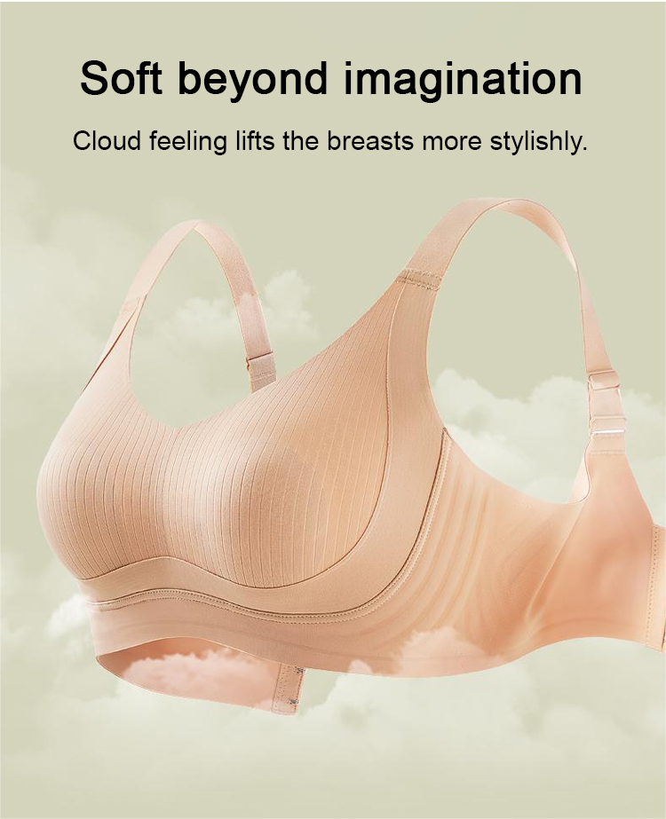 🔥Sale🏆Wire-Free Non-Marking Skin-Friendly Push-Up Bra