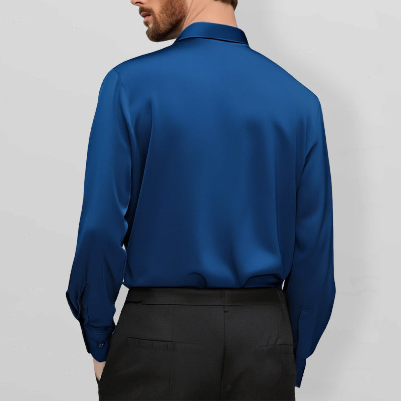 🎉2025 New Products Hot Sale✨Men's Wrinkle-Free Stretch Dress Shirt
