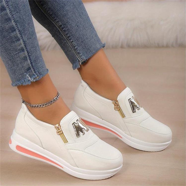 šWomen's Casual Platform Slip-on Sneakersš