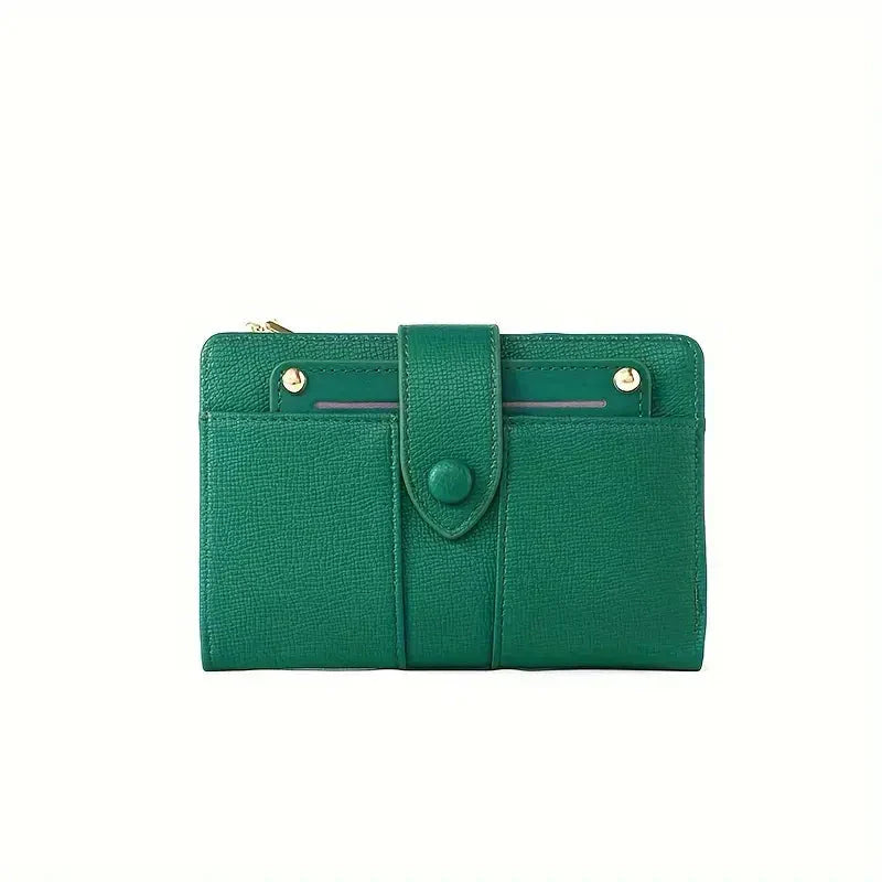 🔥Exclusive 2025 Luxury Sale✨ Women's Premium Leather Bifold Wallet (🩷Special Gift🩷Free)