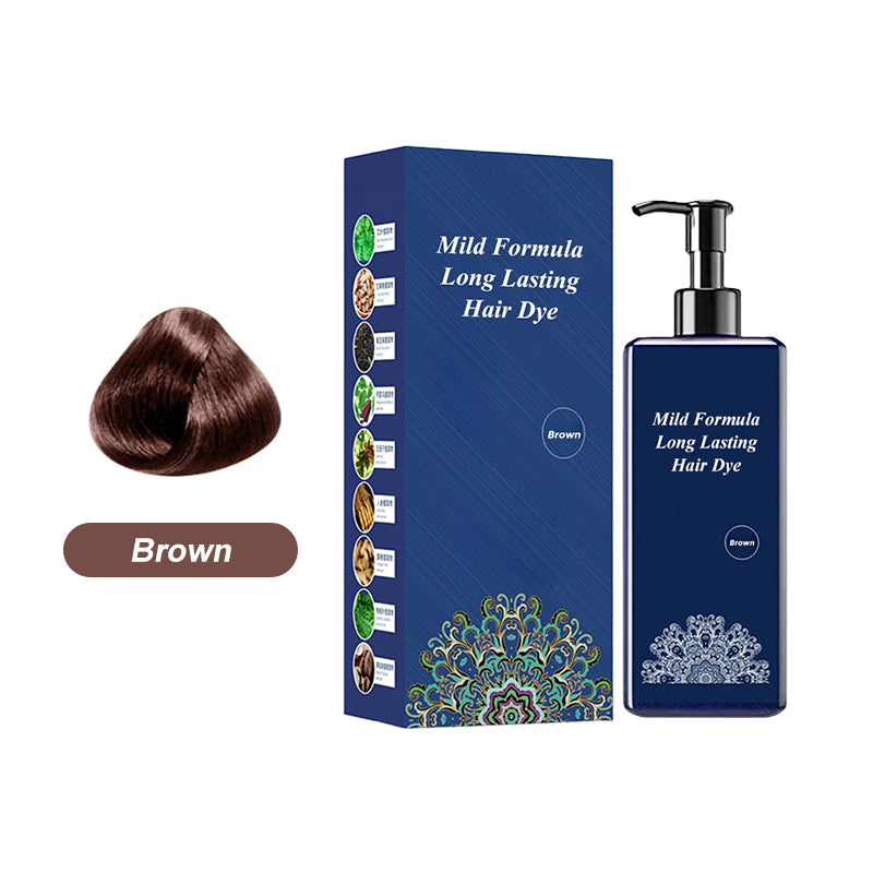 š„Plant-Based Hair Coloring Cream - Mild Formula Long Lasting