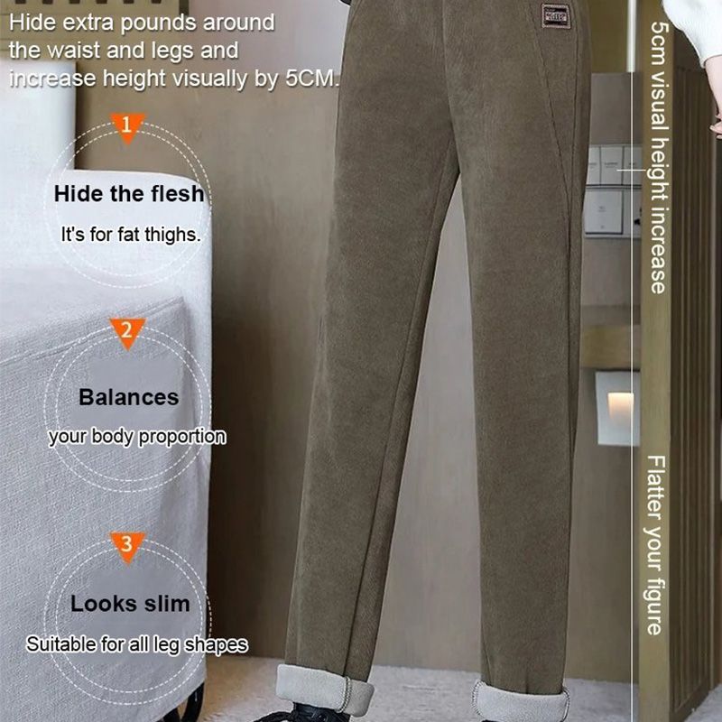 ✨Get 50% off💖Women's High-waist Warm Fleece-lined Pants