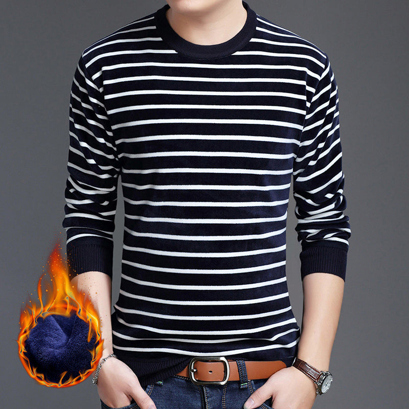 š„ Christmas Saleš„Men's Warm Striped Cozy Fashion Sweater