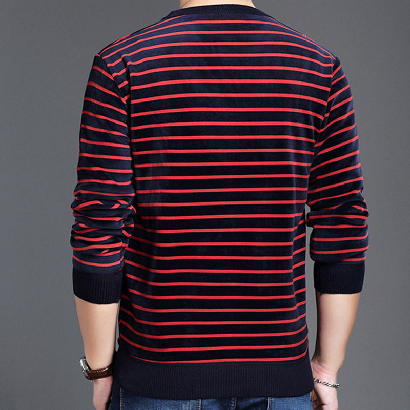 š„ Christmas Saleš„Men's Warm Striped Cozy Fashion Sweater