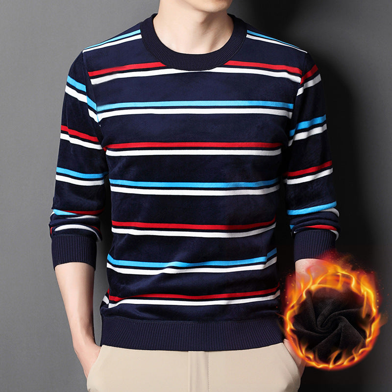 š„ Christmas Saleš„Men's Warm Striped Cozy Fashion Sweater