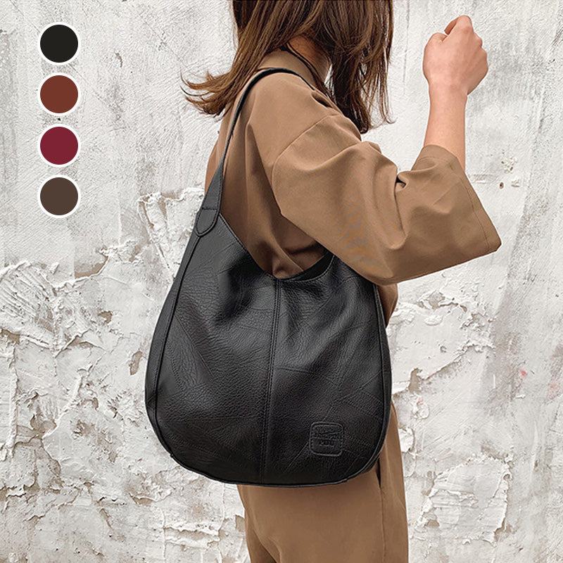 Women's Soft Leather Retro Large Capacity Shoulder Bag๐๐