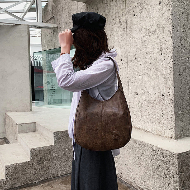 Women's Soft Leather Retro Large Capacity Shoulder Bag๐๐