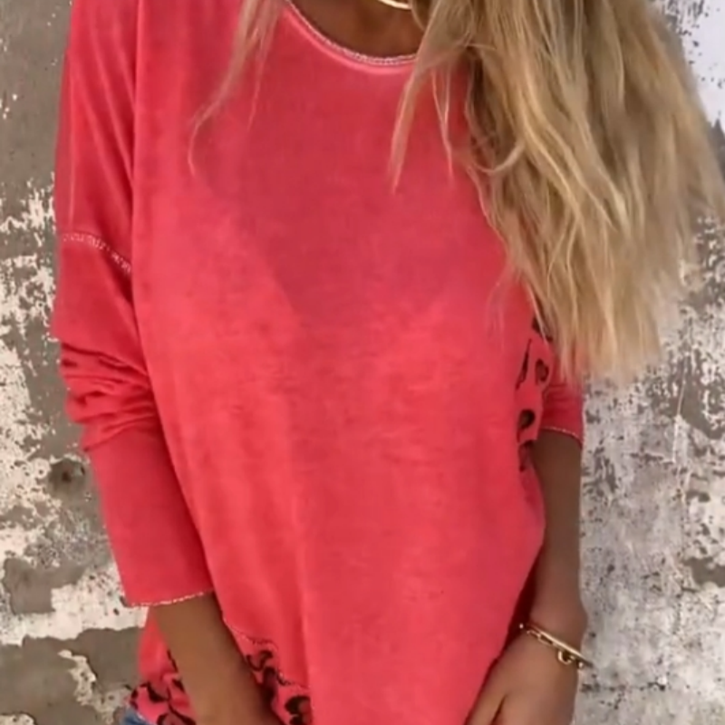 Women's Fashion Round Neck Loose Long Sleeve Top💖BUY 2 GET FREE SHIPPING