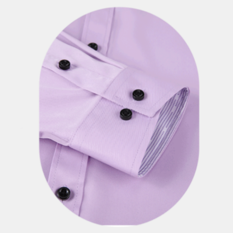Men's Casual Business Long Sleeve Shirt