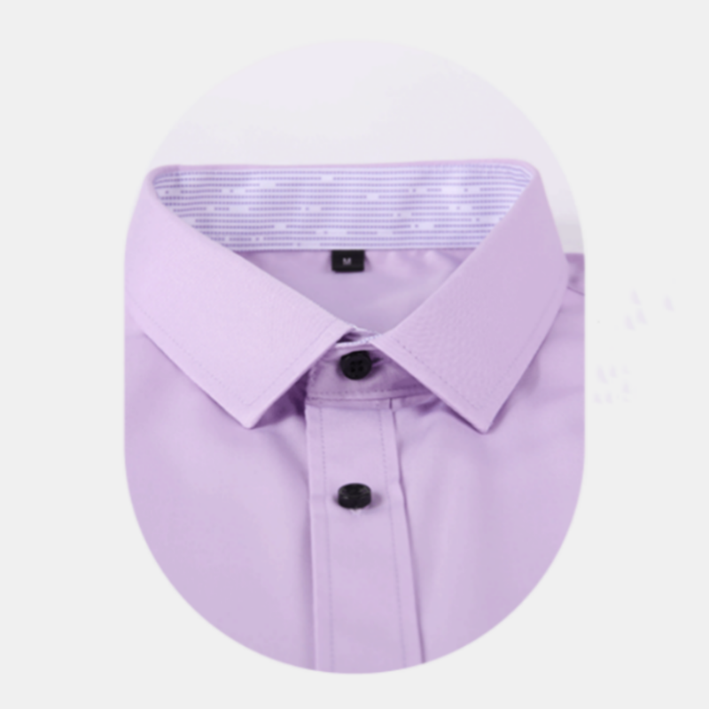 Men's Casual Business Long Sleeve Shirt