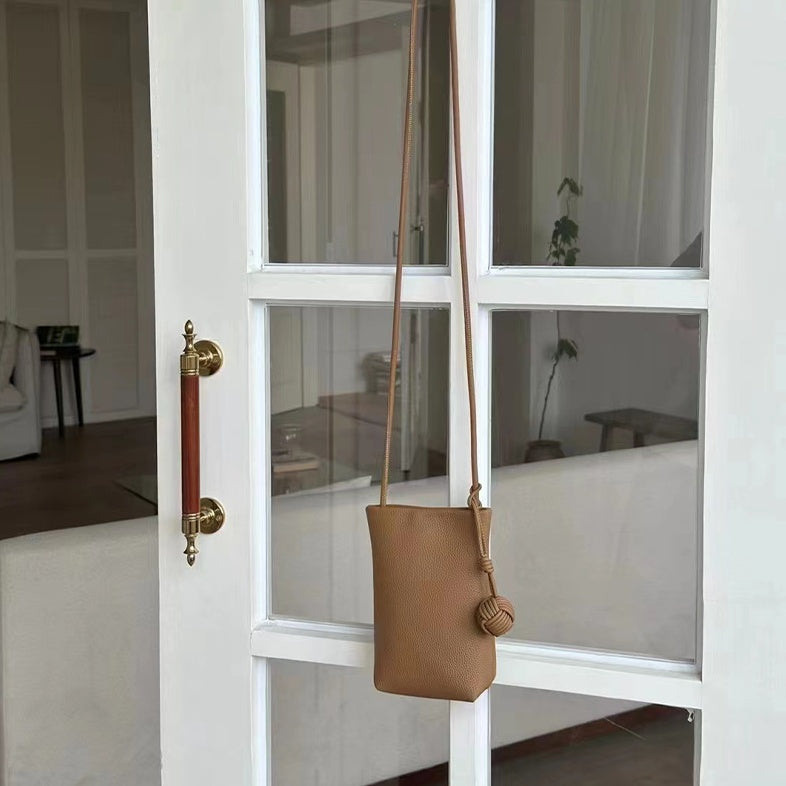Mini PU Leather Vertical Crossbody Phone Purse💖💖New Arrival-49% OFF