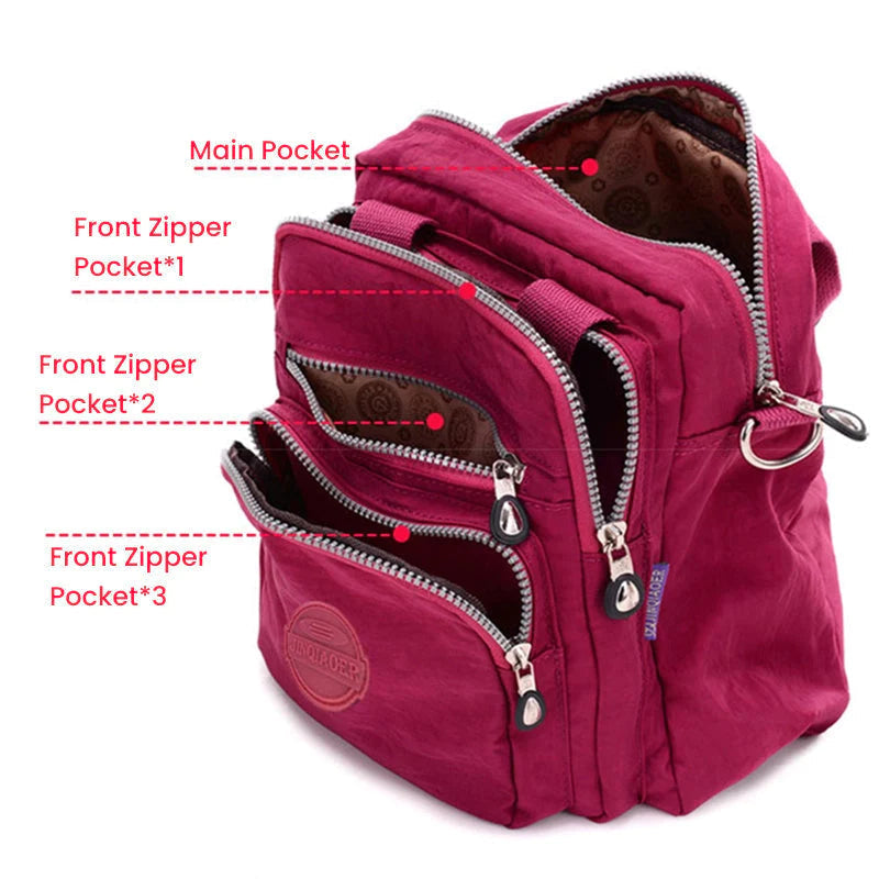 3 in 1 Multifunctional Waterproof Casual Shoulder Bag