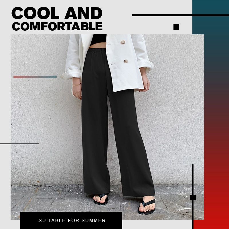 Women's Ice Silk Wide Leg Pants💖Spring sale-49% off