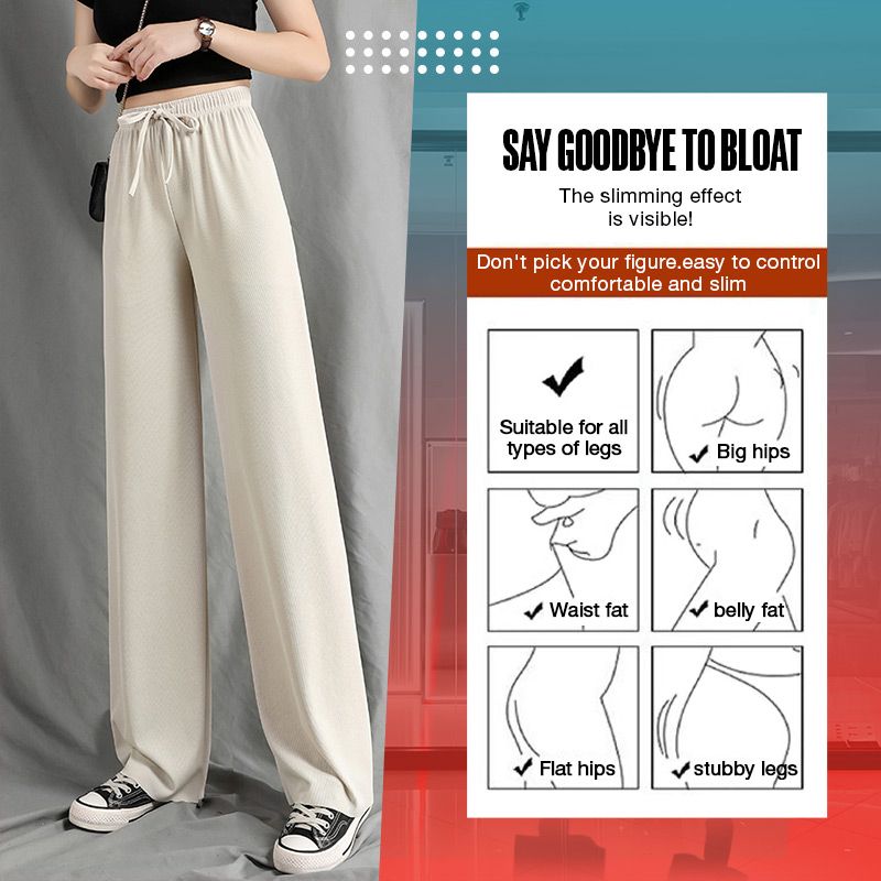 Women's Ice Silk Wide Leg Pants💖Spring sale-49% off