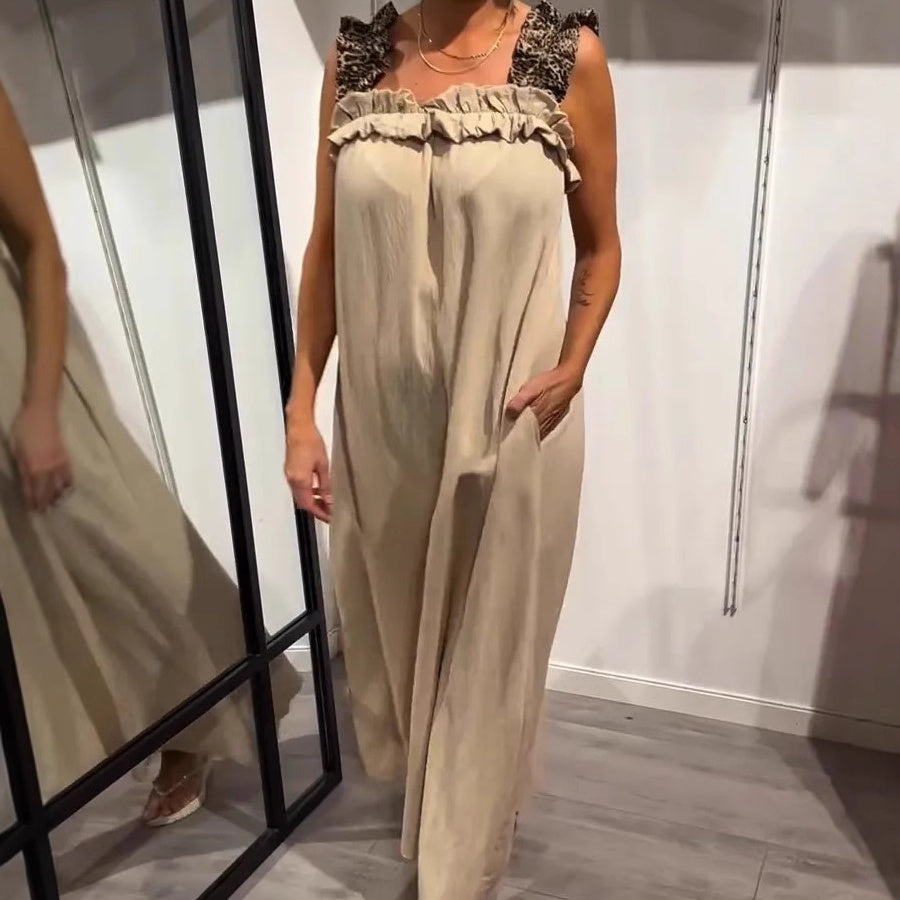šSpring SpecialšCasual Sleeveless Maxi Dress with Pockets