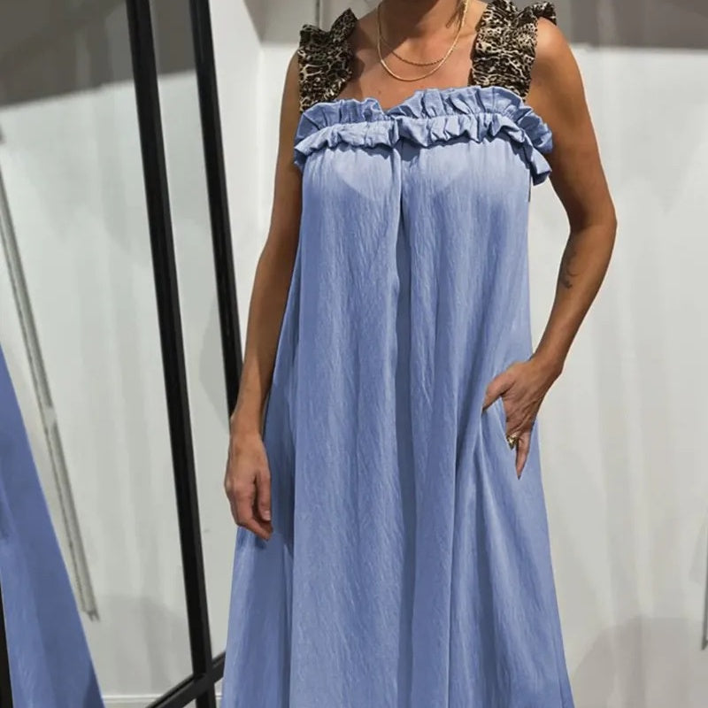 šSpring SpecialšCasual Sleeveless Maxi Dress with Pockets