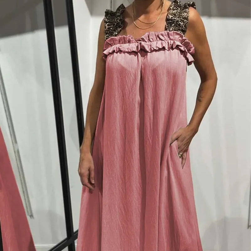 šSpring SpecialšCasual Sleeveless Maxi Dress with Pockets