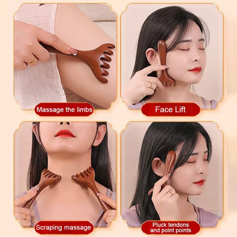 ✨Buy 1 get 1 free!!🔥Six-claw Meridian Massage Comb🪮