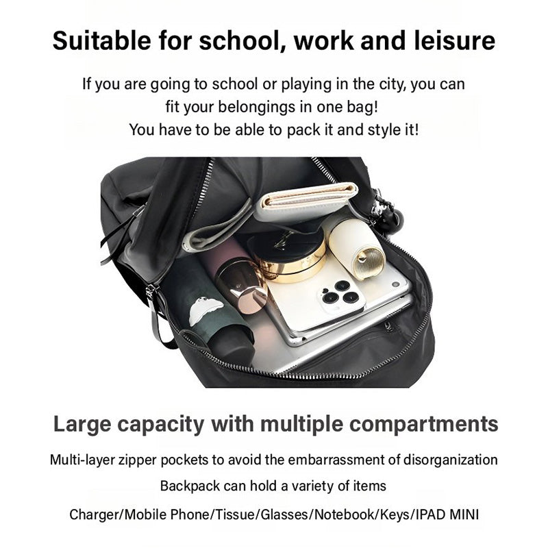 Casual Lightweight Waterproof Large Capacity Travel Backpack