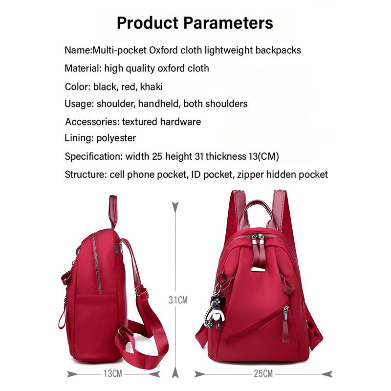 Casual Lightweight Waterproof Large Capacity Travel Backpack