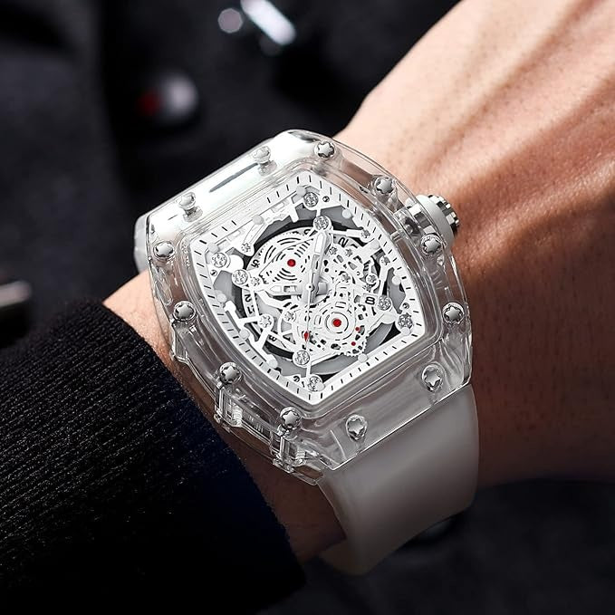 šHot Sale 50% OFFā³Fashion Hollowed Men Watches