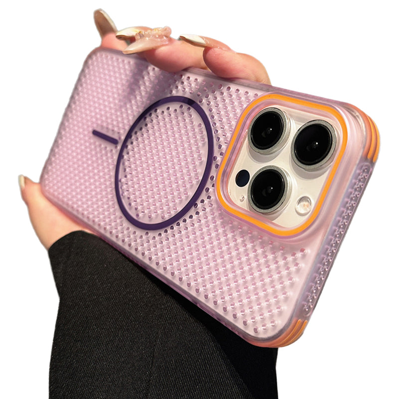 Color-Blocking Magnetic iPhone Case