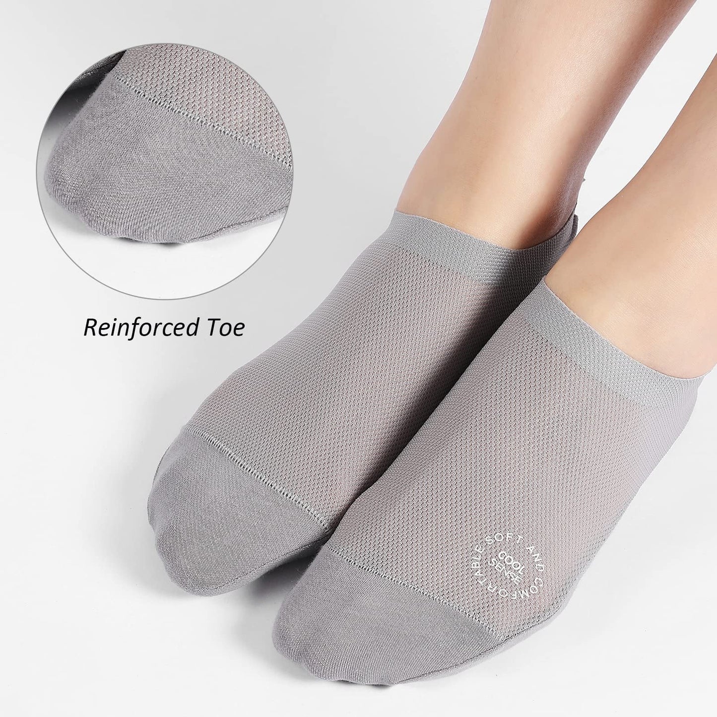 3 Pairs🔥Ultra Thin Liner Socks Non Slip No Show Socks !!