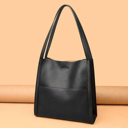 🔥HOT SALE 49% OFF - Simple solid color PU leather shoulder bag