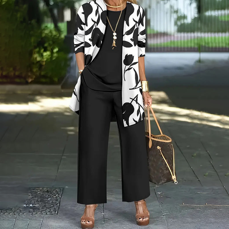 ⏰🔥LIMITED TIME 50% OFF! 👚 Women’s Casual Comfortable 3-Piece Outfit Set – Stylish, Soft & Perfect for Everyday Wear ✨💃