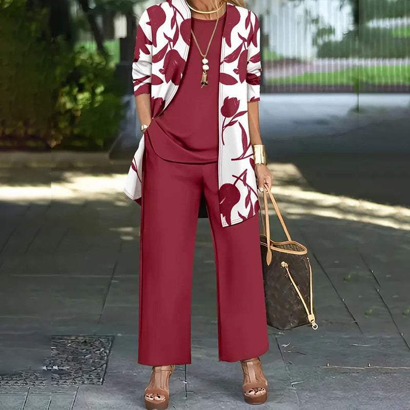 ⏰🔥LIMITED TIME 50% OFF! 👚 Women’s Casual Comfortable 3-Piece Outfit Set – Stylish, Soft & Perfect for Everyday Wear ✨💃