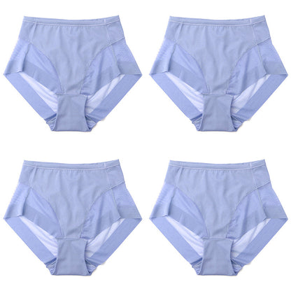 🎁Buy 1 get 3 free (4 pieces)⏳High Waist Ice Silk Seamless Shaping Briefs