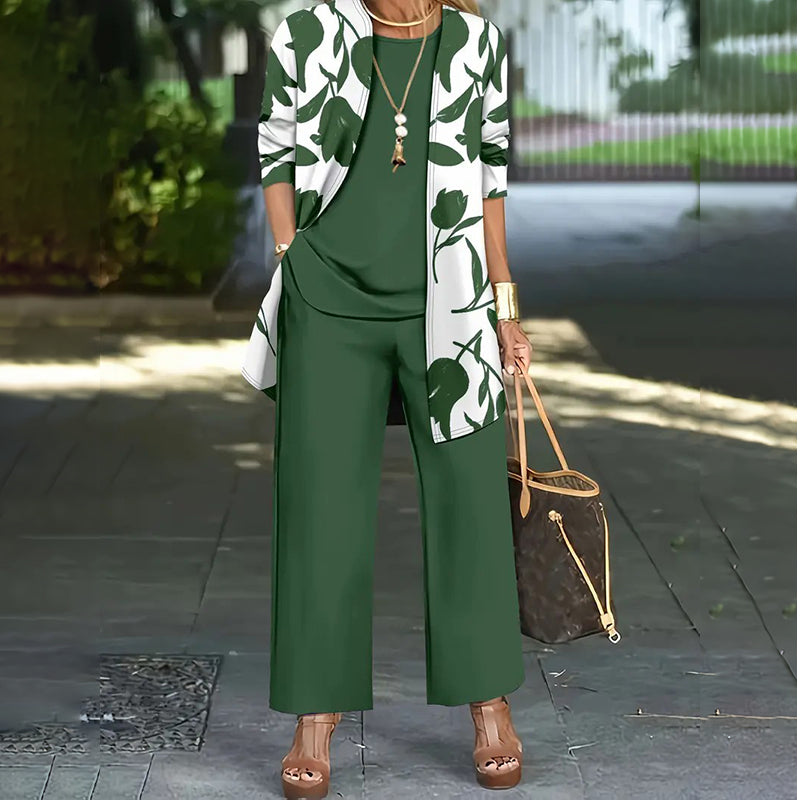 ⏰🔥LIMITED TIME 50% OFF! 👚 Women’s Casual Comfortable 3-Piece Outfit Set – Stylish, Soft & Perfect for Everyday Wear ✨💃