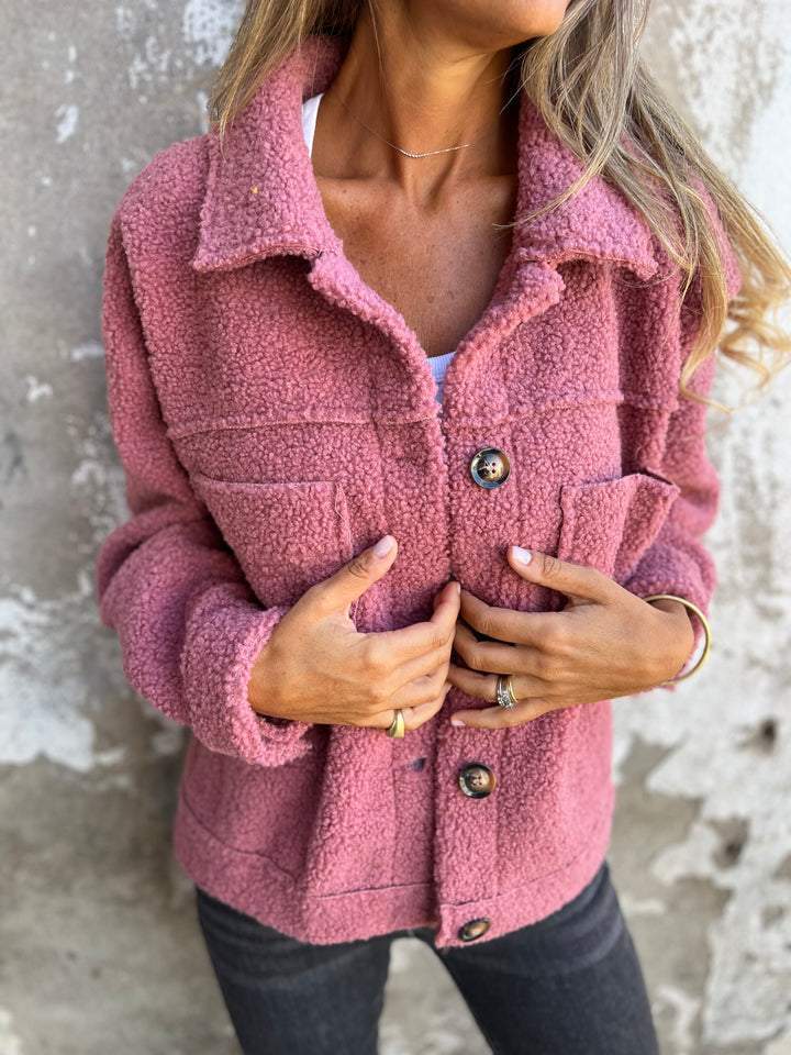 🍂Today's Lowest Price🍂Women's Warm Lapel Cropped Jacket