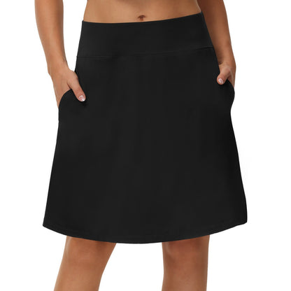 Women's 20" Knee Length Skorts Golf Tennis Skirt