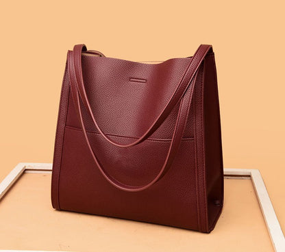 🔥HOT SALE 49% OFF - Simple solid color PU leather shoulder bag