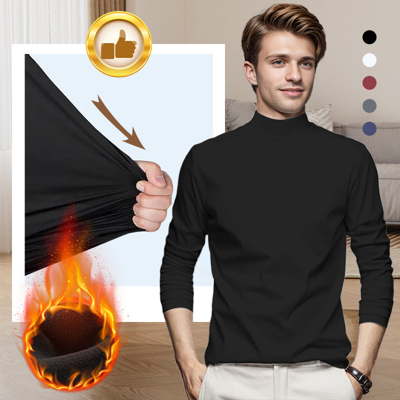 🔥New Hot Selling🔥Men's Mercerized Cotton Stretch Warm And Comfortable Base Layer shirt【40% OFF】