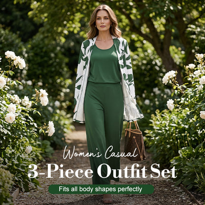 ⏰🔥LIMITED TIME 50% OFF! 👚 Women’s Casual Comfortable 3-Piece Outfit Set – Stylish, Soft & Perfect for Everyday Wear ✨💃