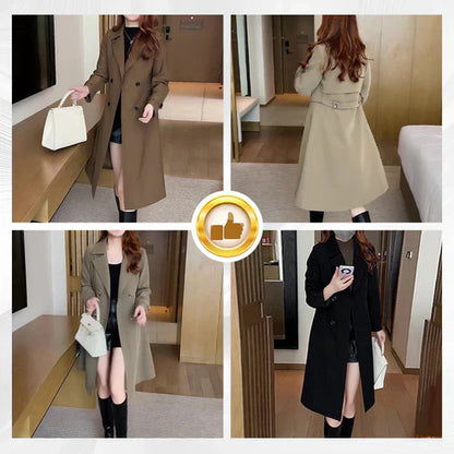 ❄️Winter Specials❄️ Women's Elegant Warm Trench Coat✨🔥 Free Shipping🔥