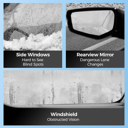 💥 BUY 2 GET 3! ❄️ Micromolecular Anti-Fog Coating Wiper – Keeps Your Windshield Clear & Fog-Free 🧽✨