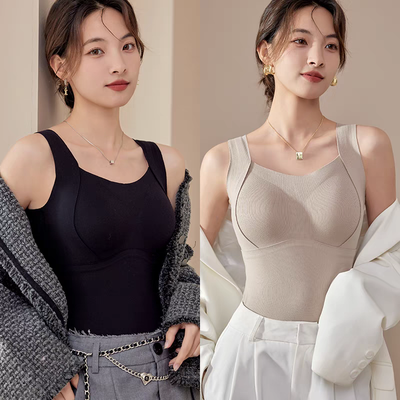 ❄️Winter Specials❄️ Women's Thermal Tank Tops With Built-in Bra