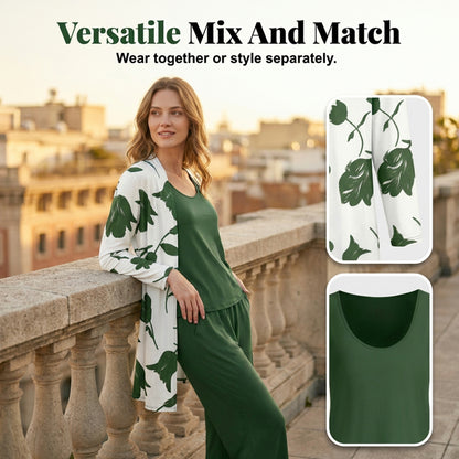 ⏰🔥LIMITED TIME 50% OFF! 👚 Women’s Casual Comfortable 3-Piece Outfit Set – Stylish, Soft & Perfect for Everyday Wear ✨💃
