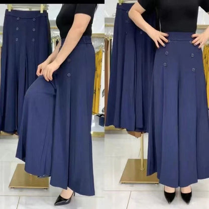 LAST DAY 49% OFF - Cool and Slim Stylish Pleated Wide-leg Pants