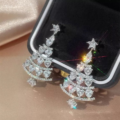 Sparkling Christmas Tree Earrings - The Perfect Christmas Gift