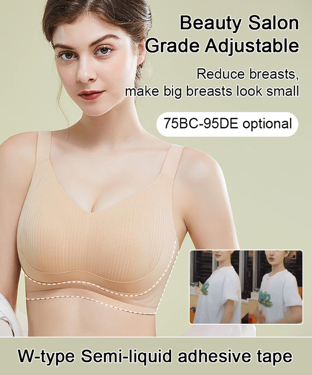 🔥Early Christmas Sale🏆Wire-Free Non-Marking Skin-Friendly Push-Up Bra