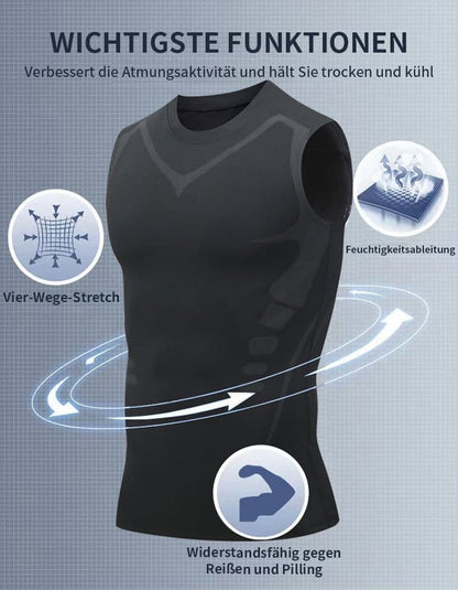 🥳2026 HOT SALE🥳💞50K+ SOLD!🛡️💎 50% OFF! Ionic Shaping Vest – Cooling compression, smooths belly & love handles. Invisible under shirts.💪✨