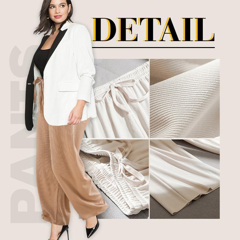 Ice Silk Wide Leg Pants for Women