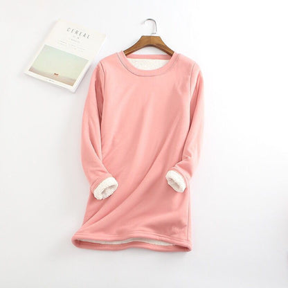 Women's NEW Casual Cotton Round Neck Solid Sweatshirt (S-5XL)