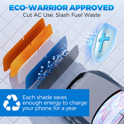 🌈Summer Hot Sale 50% OFF🌞Laser Car Windshield Sunshade