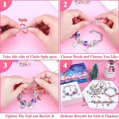 Charm Bracelet Jewelry Making Kit